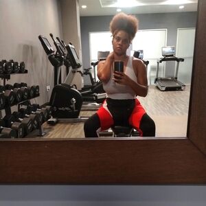 Yoga Futuristic Color Block Sports Leggings